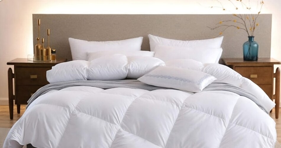 Matelas Queen Size : Ressorts, mousse ou latex ? Les différences. 1 couettes anti-acariens