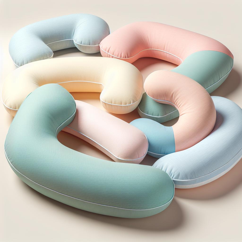 Oreillers adaptés aux femmes enceintes 1 Oreillers Grossesse: Confort pour Futures Mamans