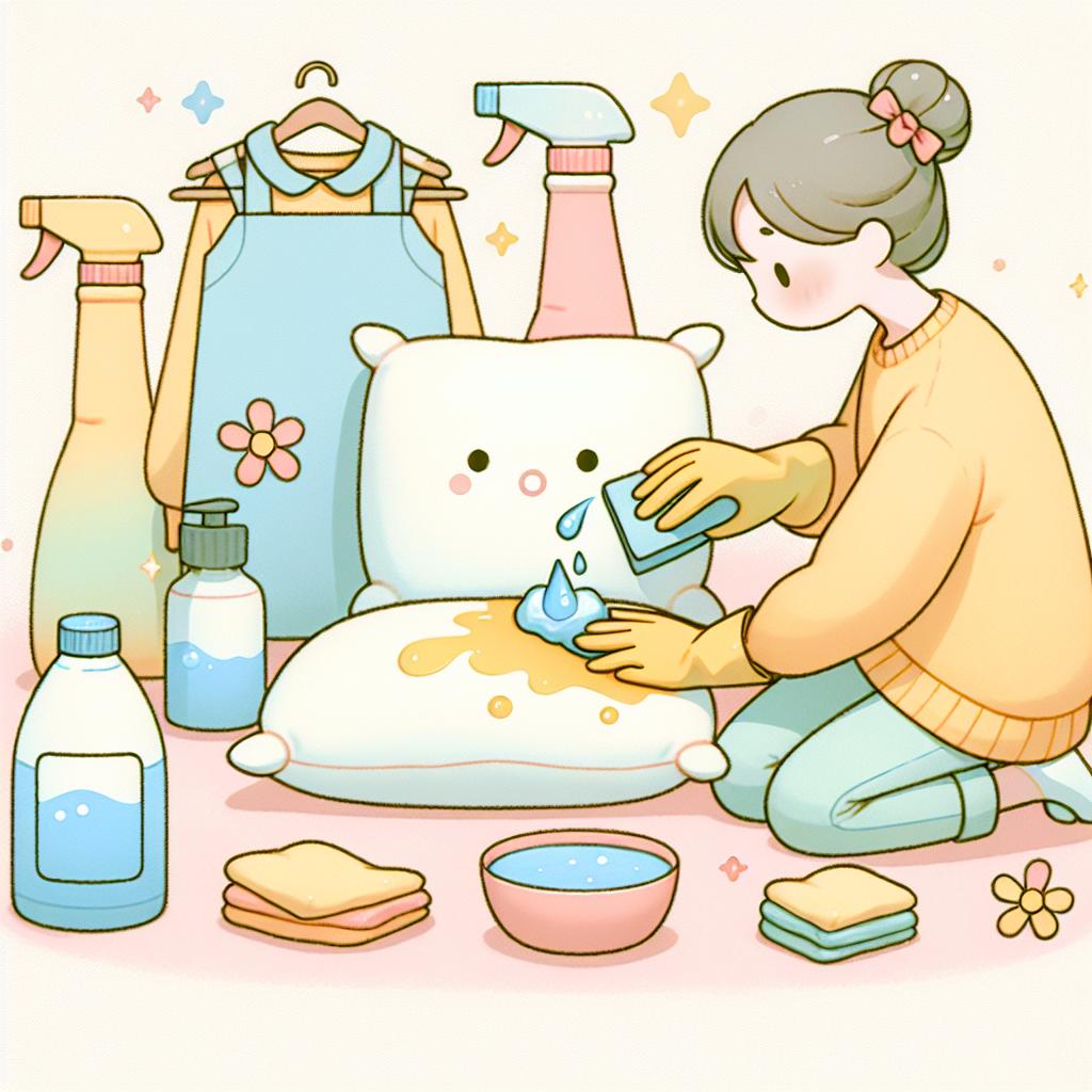 Nettoyer Oreiller Jauni: Guide Efficace en Étapes