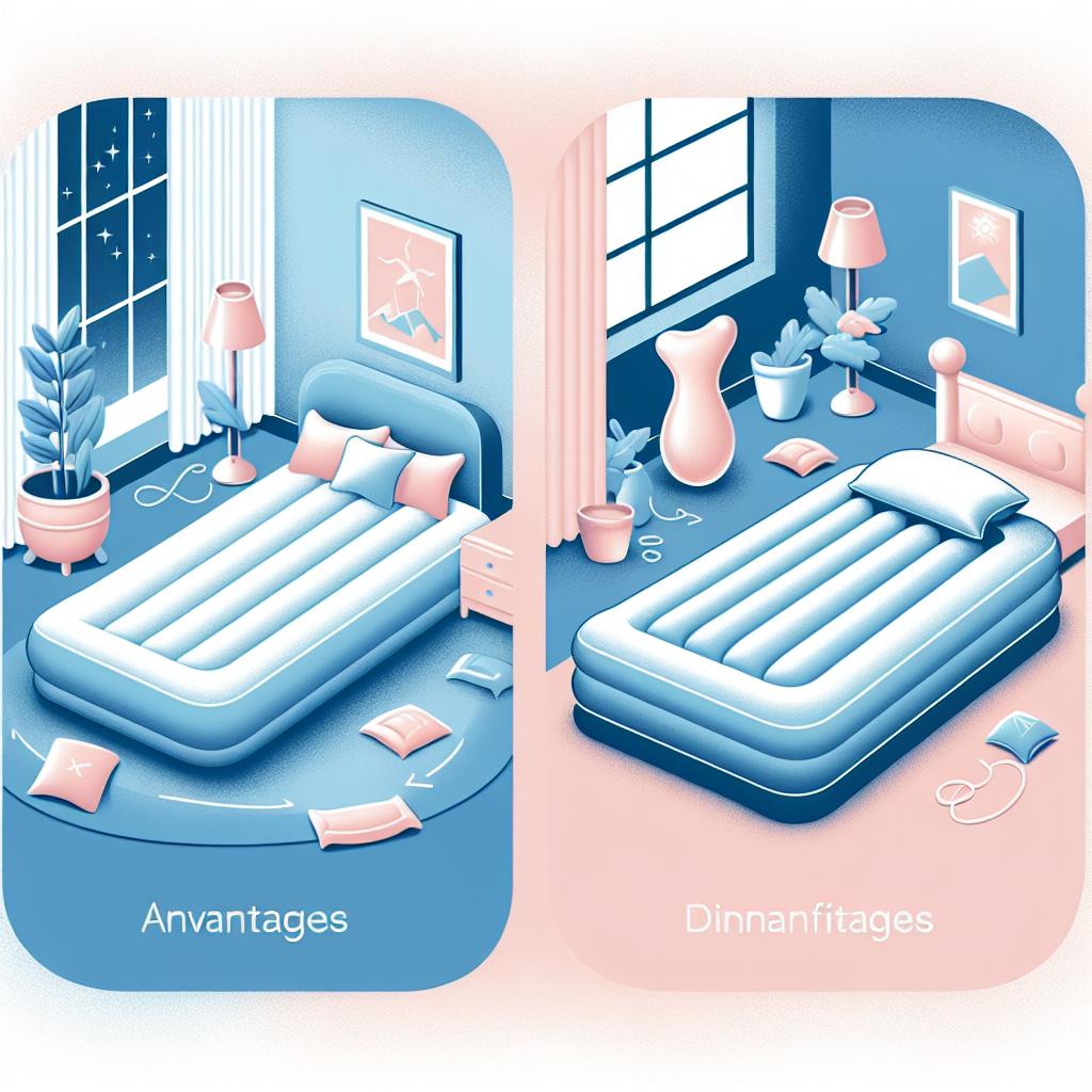 Matelas Gonflable: Avantages et Inconvénients