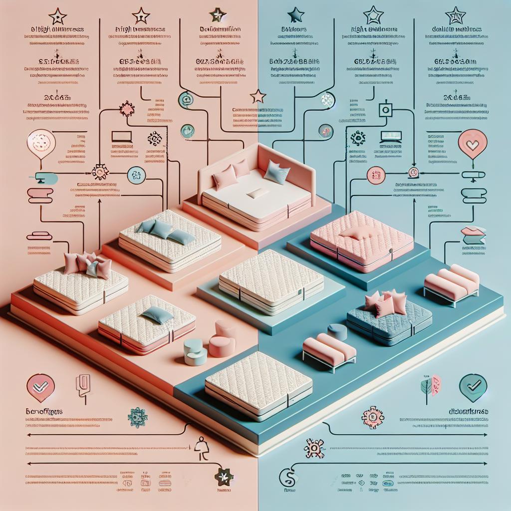 Matelas Haut de Gamme : Guide Avantages/Inconvénients 2024