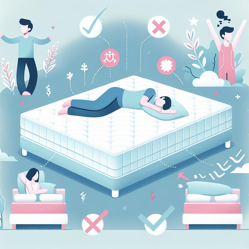 Matelas à mémoire de forme : avantages et inconvénients 1 Matelas Mémoire de Forme: Avantages et Inconvénients