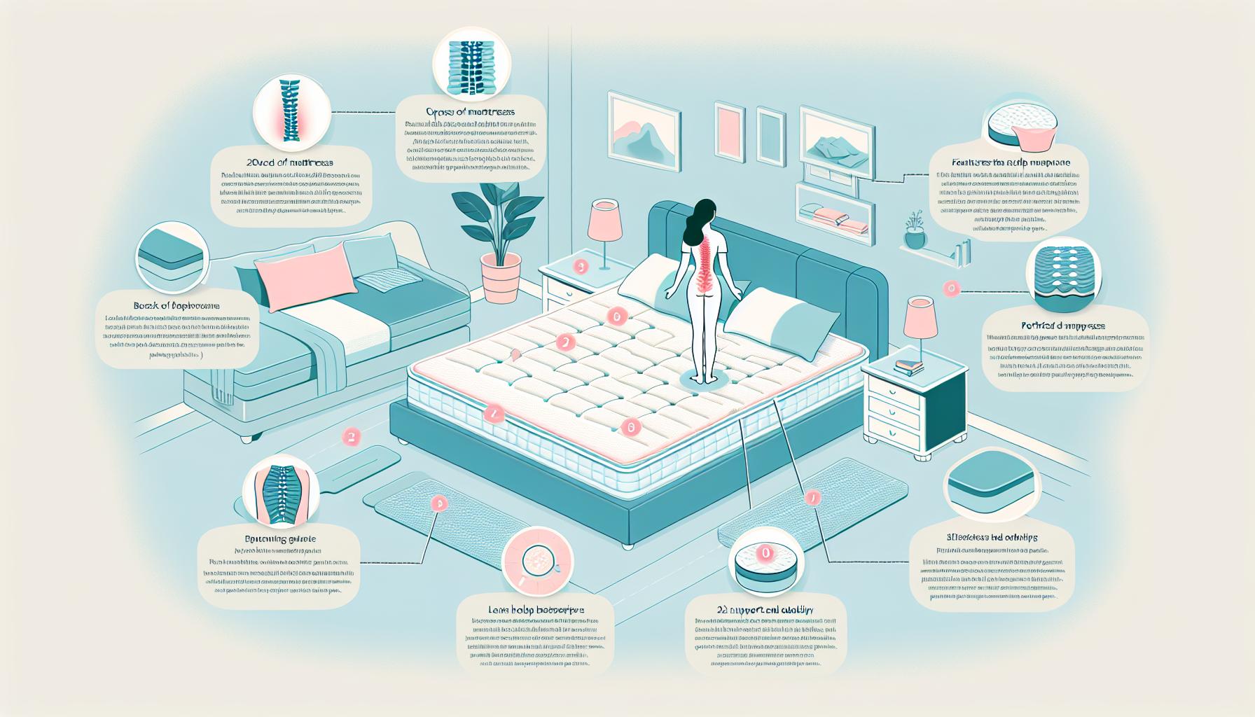 Comment choisir le matelas parfait pour soulager les douleurs dorsales : Guide complet 1 Choisir un Matelas pour Douleurs Dorsales: Guide