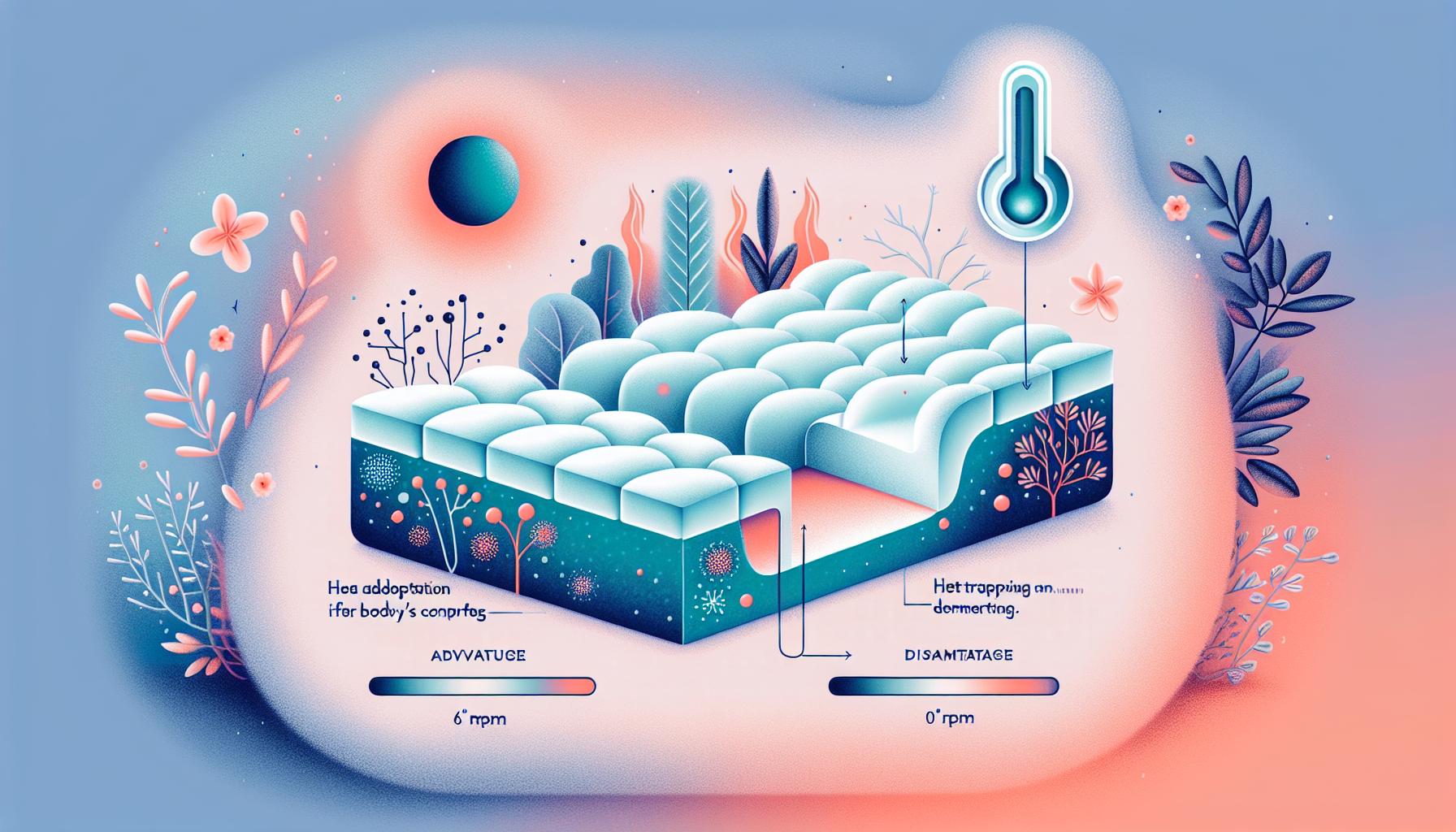 Matelas à mémoire de forme : avantages et inconvénients 4 Matelas Mémoire de Forme: Avantages et Inconvénients