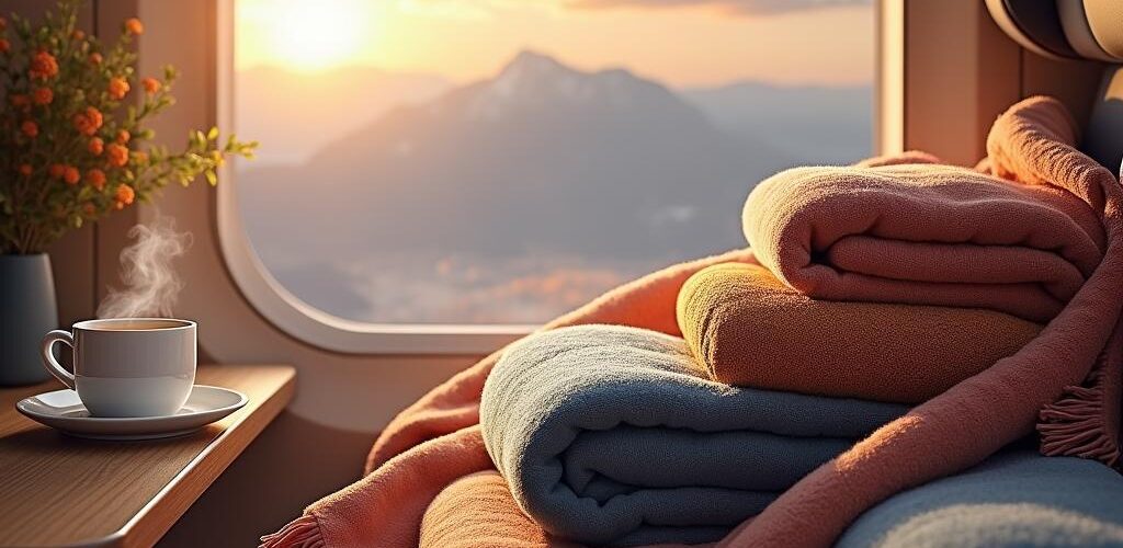Couvertures de Voyage Confort et Compacite Assures