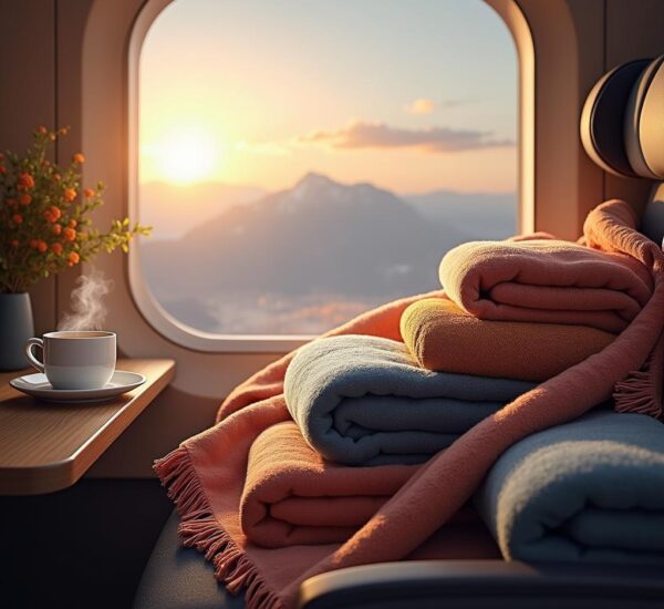 Couvertures de Voyage Confort et Compacite Assures