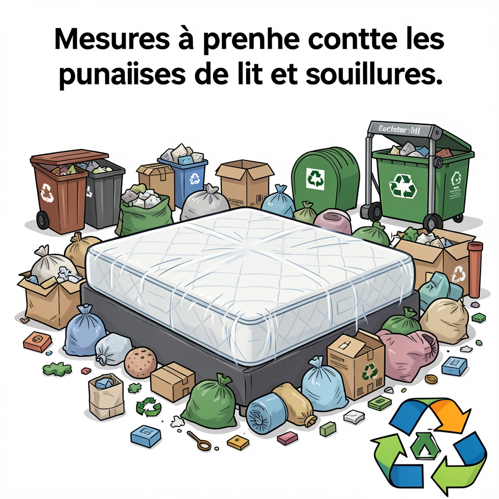 Réagir correctement en cas de punaises ou de souillures