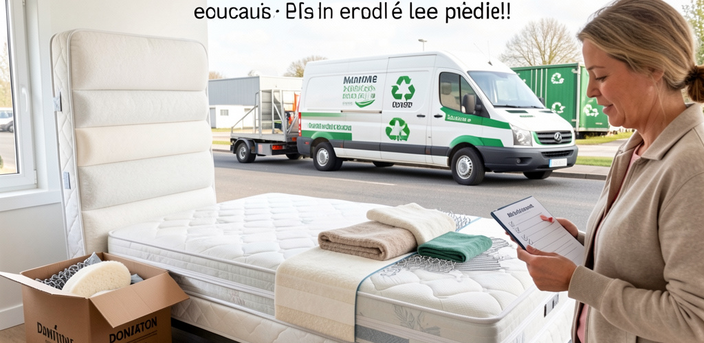 Recyclage matelas usagé : 6 solutions utiles en 2026