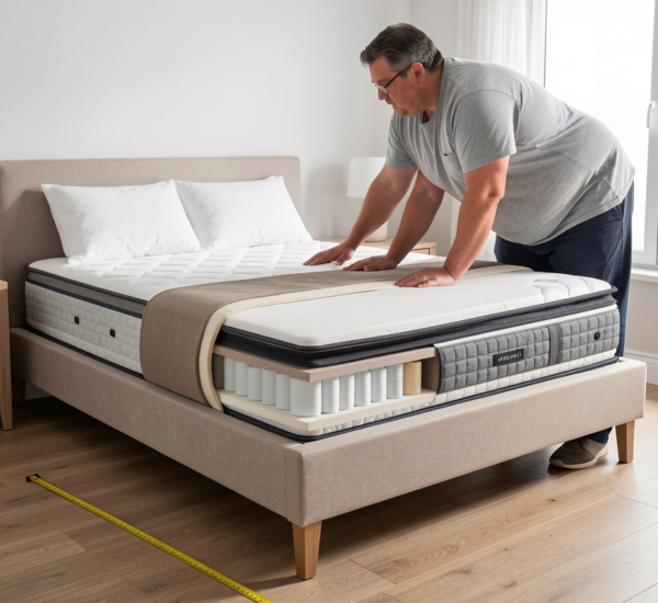 Matelas pour personne forte : les critères essentiels en 2026
