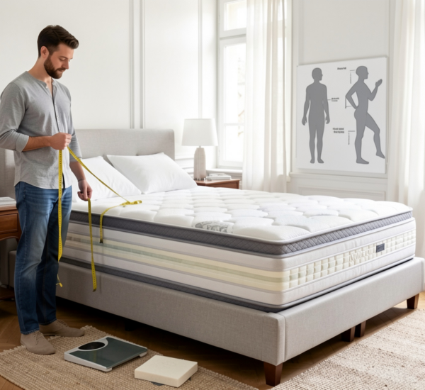Matelas adapté à la morphologie : méthode simple en 2026