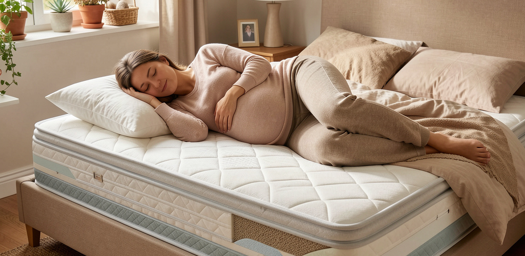 Matelas grossesse douleurs dos : lequel choisir en 2026 ?