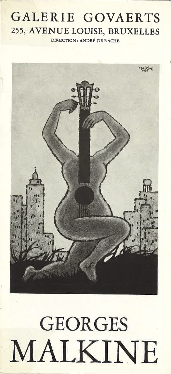 georges malkine galerie govaerts 1970