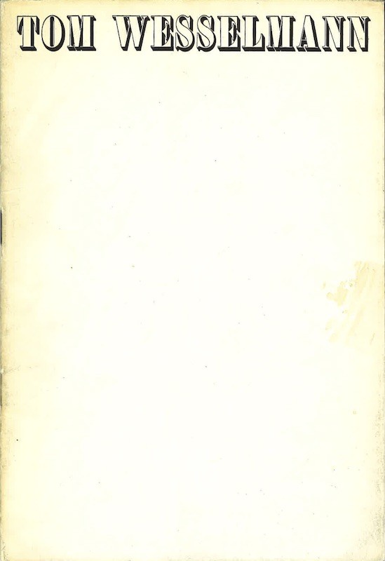 TOM WESSELMANN