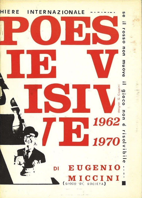 Eugenio MICCINI, POESIE VISIVE