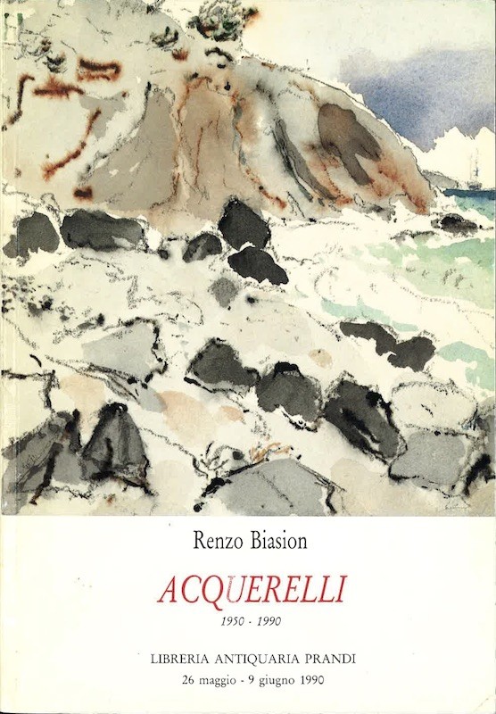 Renzo BIASION, ACQUARELLI, 1950-1990