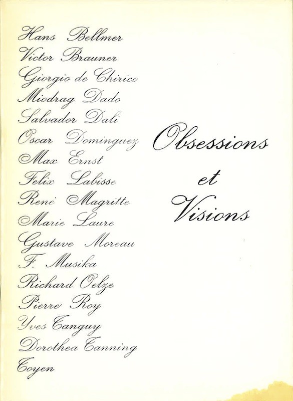 (EXPOSITION) OBSESSIONS ET VISIONS