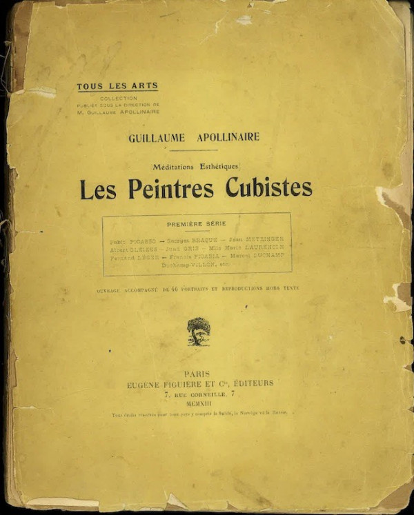 Guillaume APOLLINAIRE, LES PEINTRES CUBISTES