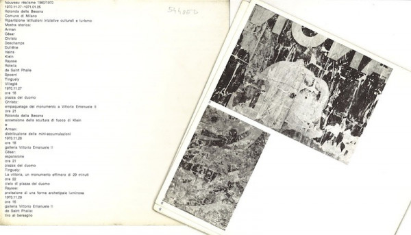 (EXPOSITION) NOUVEAU REALISME 1960/1970