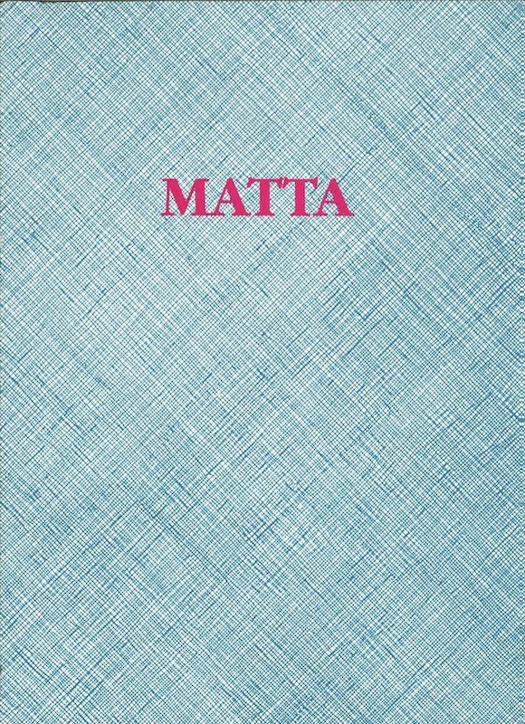 MATTA. DESSINS 1937-1989