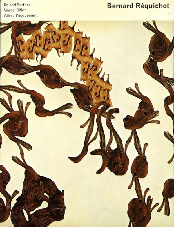 (Bernard REQUICHOT) Roland Barthes, Marcel Billot, Alfred Pacquement, BERNARD REQUICHOT,