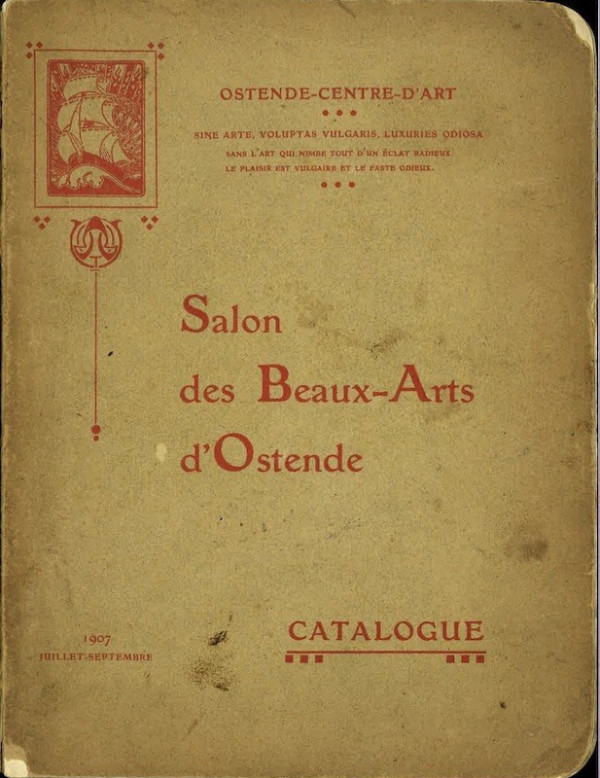 (EXPOSITION) SALON DES BEAUX-ARTS D'OSTENDE,