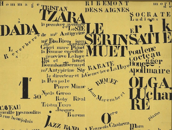 (Tristan TZARA) HOMMAGE A TRISTAN TZARA,