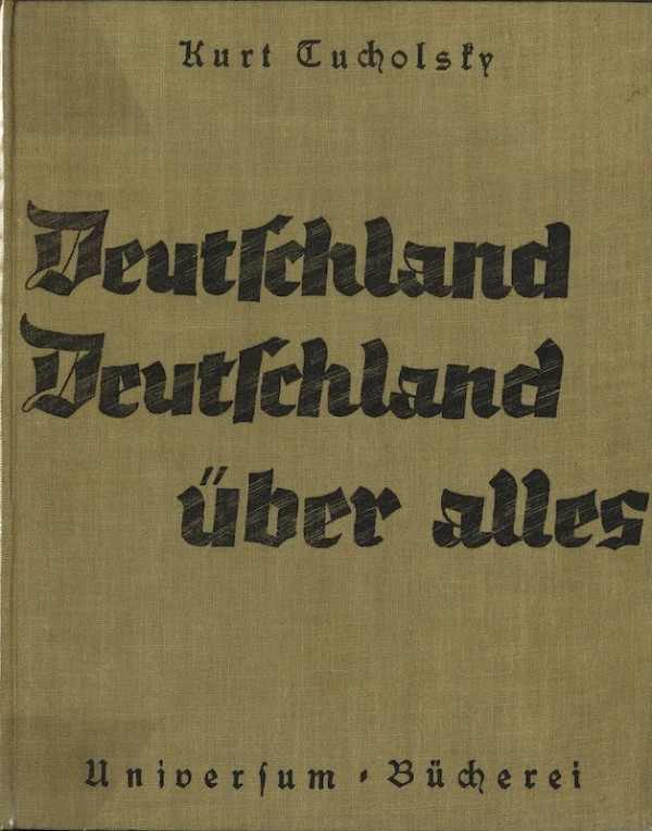 (John HEARTFIELD) DEUTSCHLAND DEUTSCHLAND UBER ALLES,