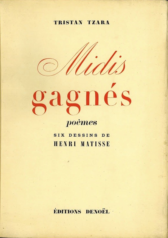 Tristan TZARA, MIDIS GAGNES,