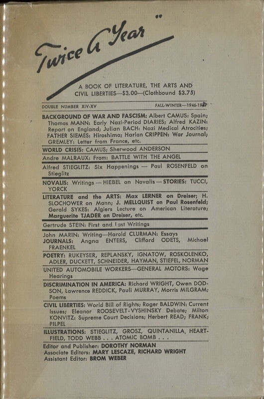 (REVUE) TWICE A YEAR,