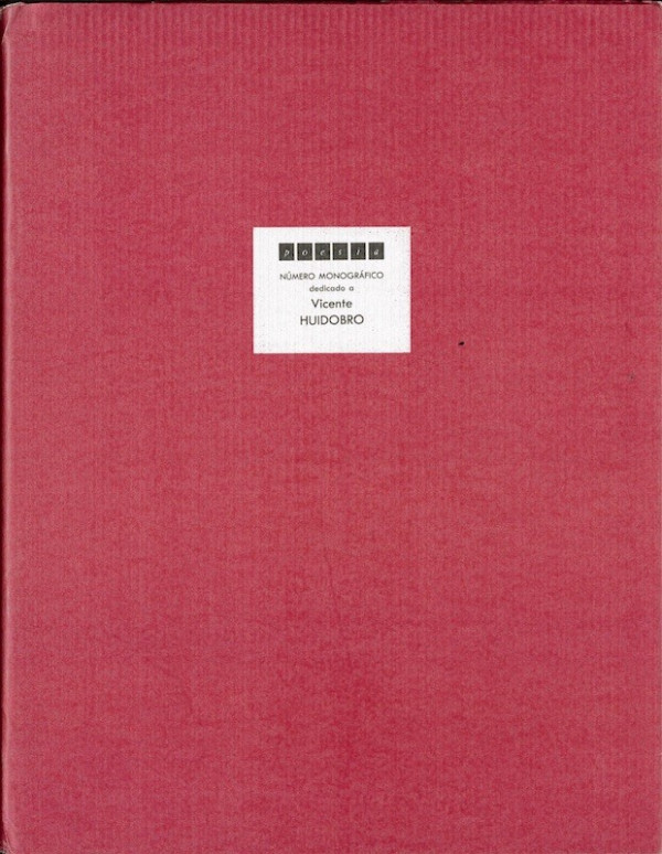 (Vicente HUIDOBRO) POESIA,