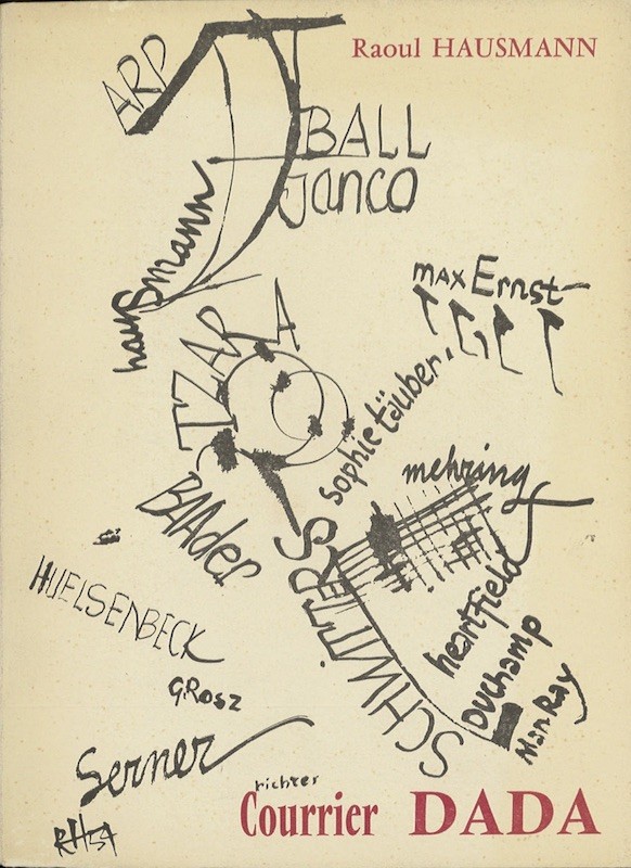 Raoul HAUSMANN, COURRIER DADA,