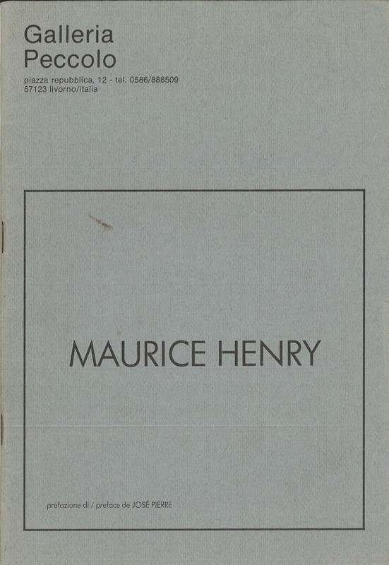 Maurice HENRY