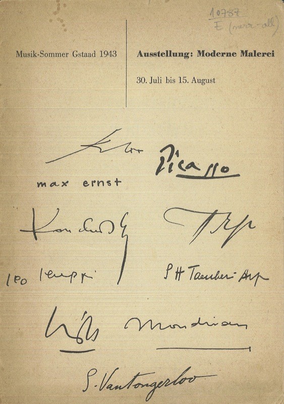 (EXPOSITION) MODERNE MALEREI