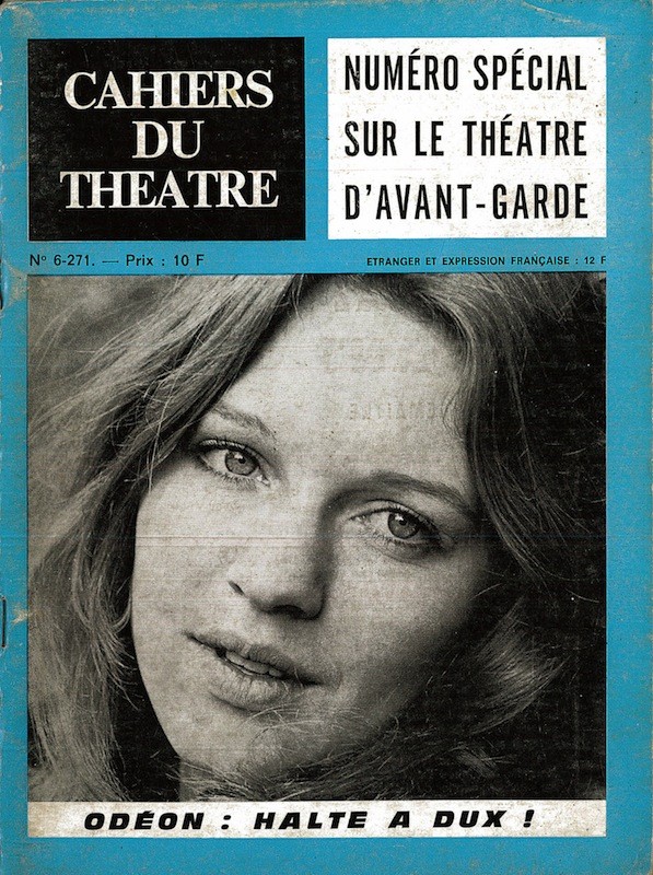 (REVUE, LETTRISME) CAHIERS DU THEATRE,