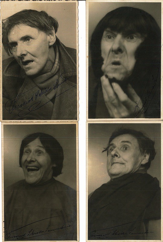 Friedrich SCHRODER SONNENSTERN, CORRESPONDANCE, 1954-1955