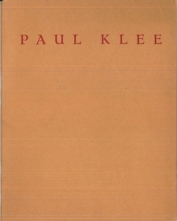 (Paul KLEE) Georges LIMBOUR (introduction de), PAUL KLEE