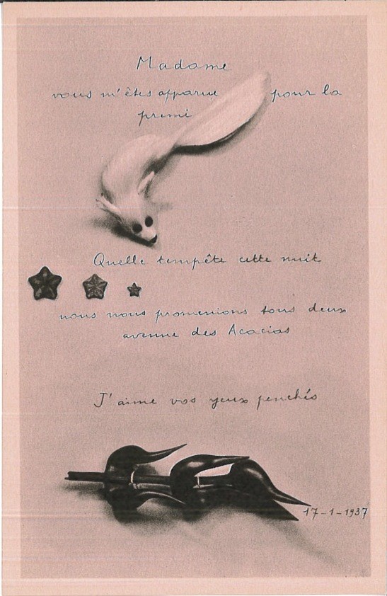 André BRETON, POEME-OBJET,