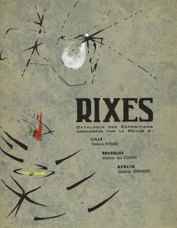 (REVUE) RIXES,