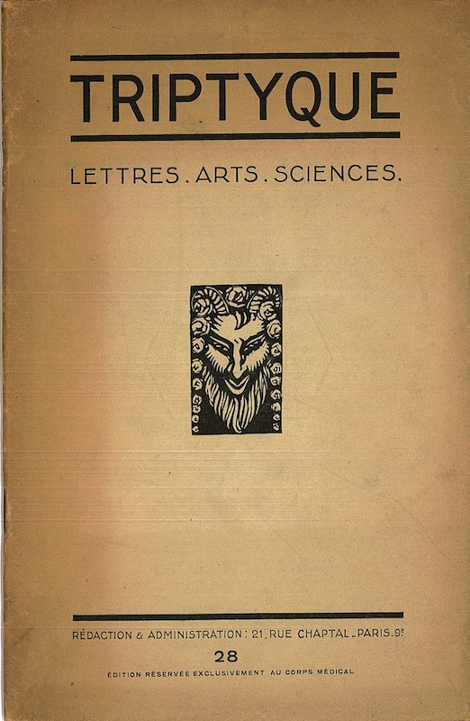 (REVUE) TRYPTIQUE,