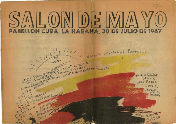 (Wifredo LAM) SALON DE MAYO,