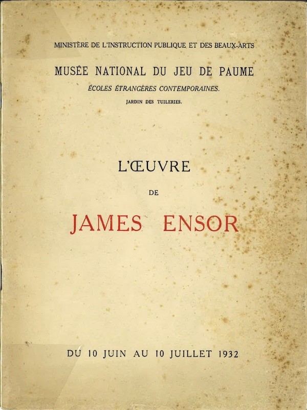 L'OEUVRE DE JAMES ENSOR