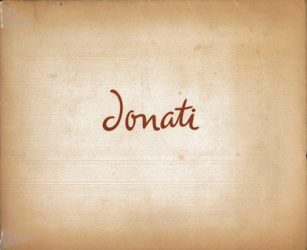 (Enrico DONATI) PEINTURES DE DONATI,