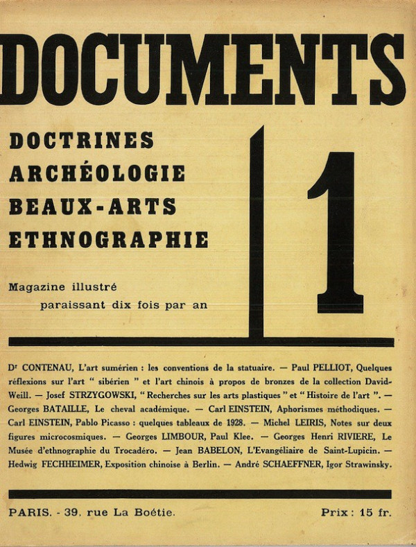 (REVUE) DOCUMENTS,