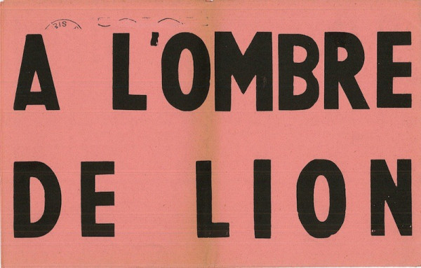 (TRACT) A L'OMBRE DE LION DIFFAME ET TIARE CHARGE EN ABIME D'UNE VALISE D'ARGENT,