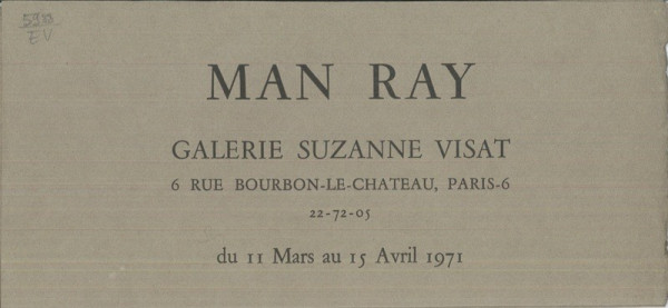 MAN RAY,