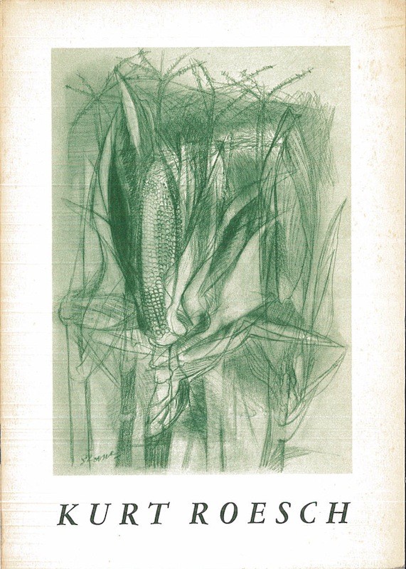 Kurt ROESCH, PAINTINGS AND WATERCOLORS 1950 - 1952,