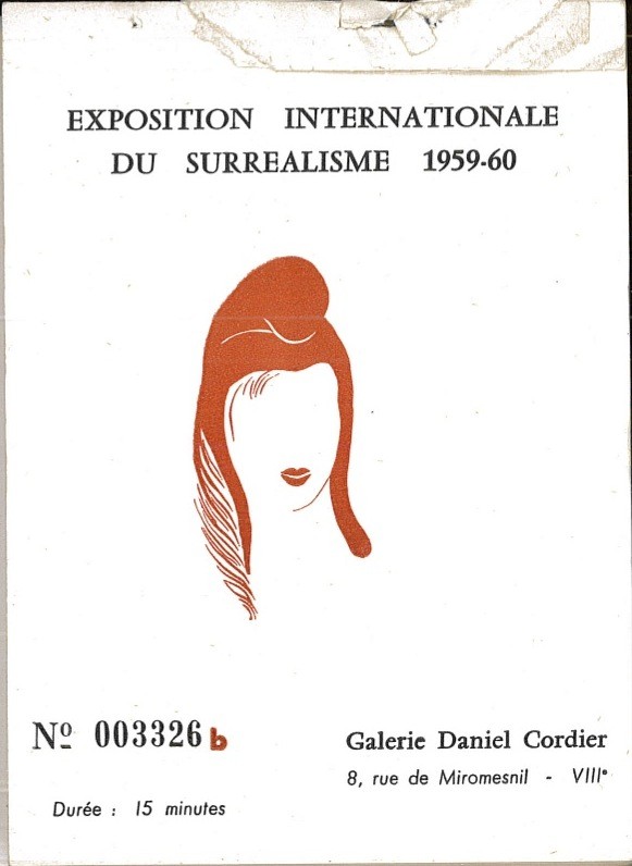 (SURREALISME) EROS, Exposition InteRnatiOnale du Surréalisme,