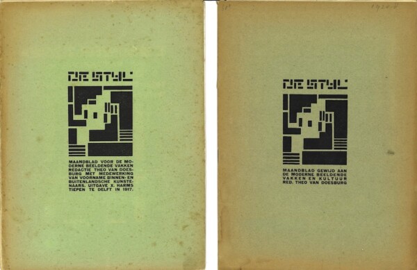 de stijl doesburg 1917 1920