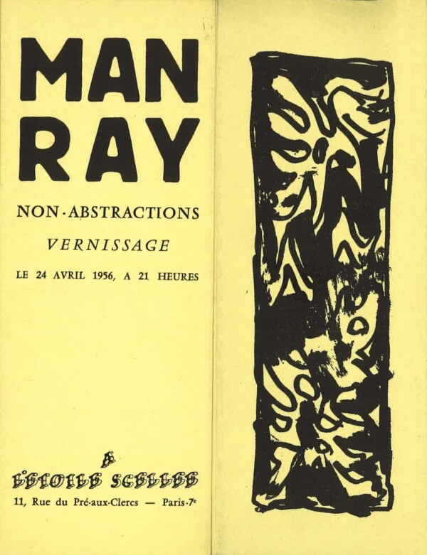 Man Ray Etoile scellée