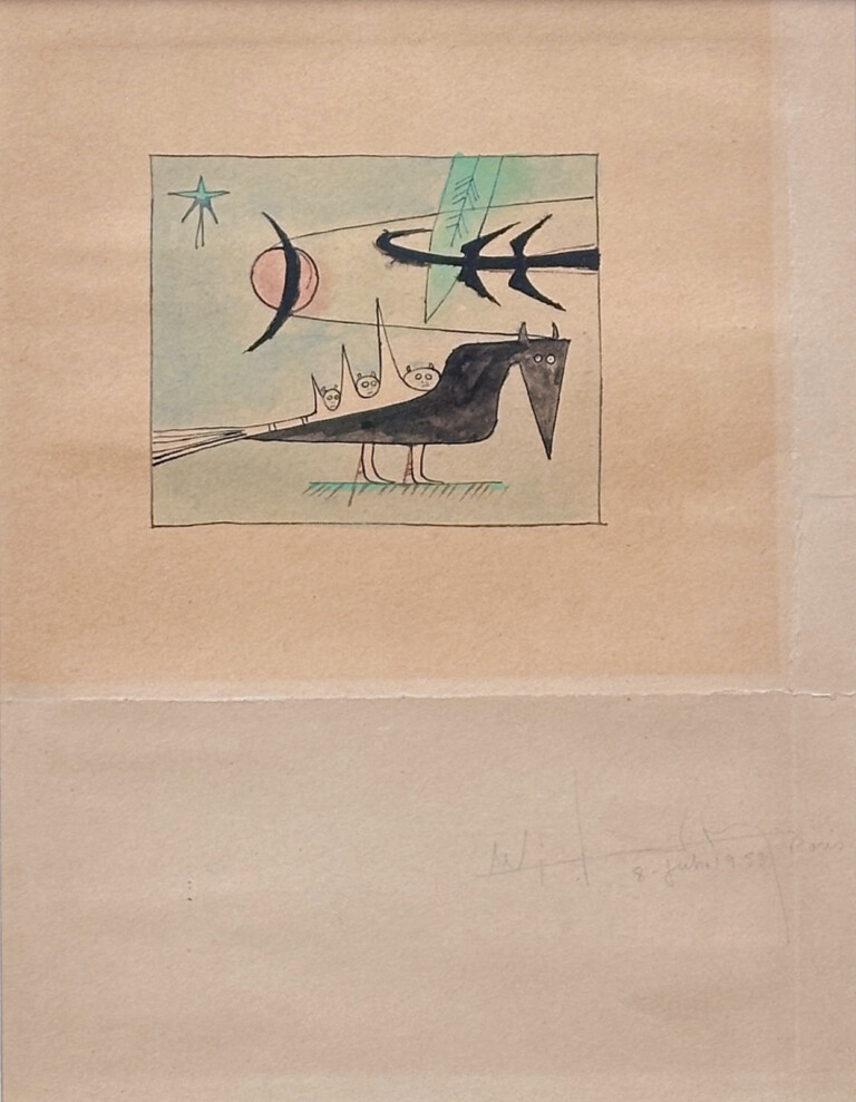 Wifredo Lam, Sans titre, 1953